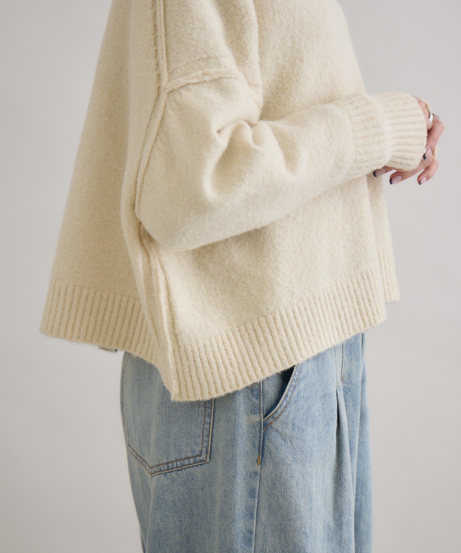 Dignite Collier バックリボンニット | IKG crossing