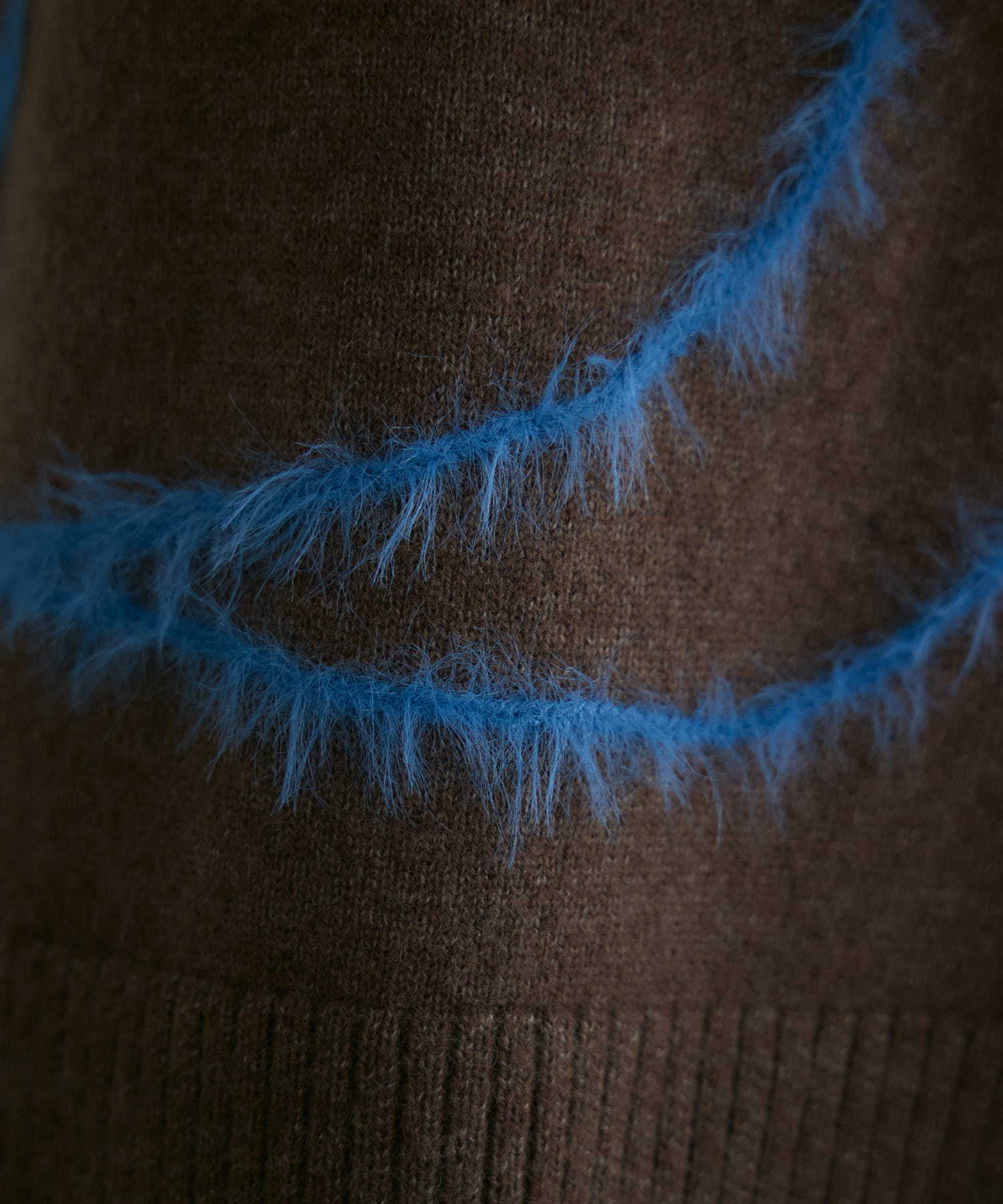 ニュアンス柄ラインニット | IKG crossing