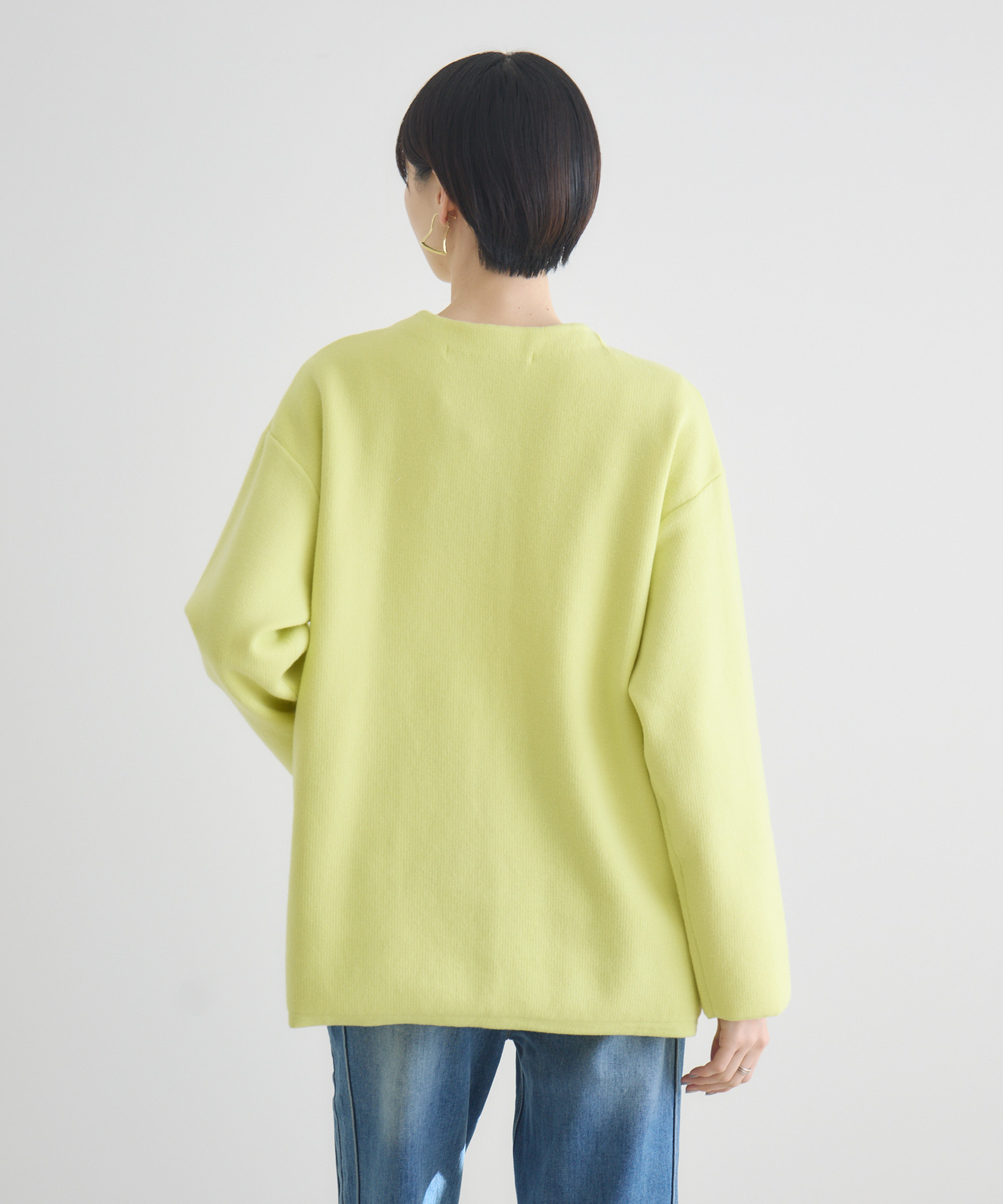 ダブルフェイスニットカーディガン | IKG crossing