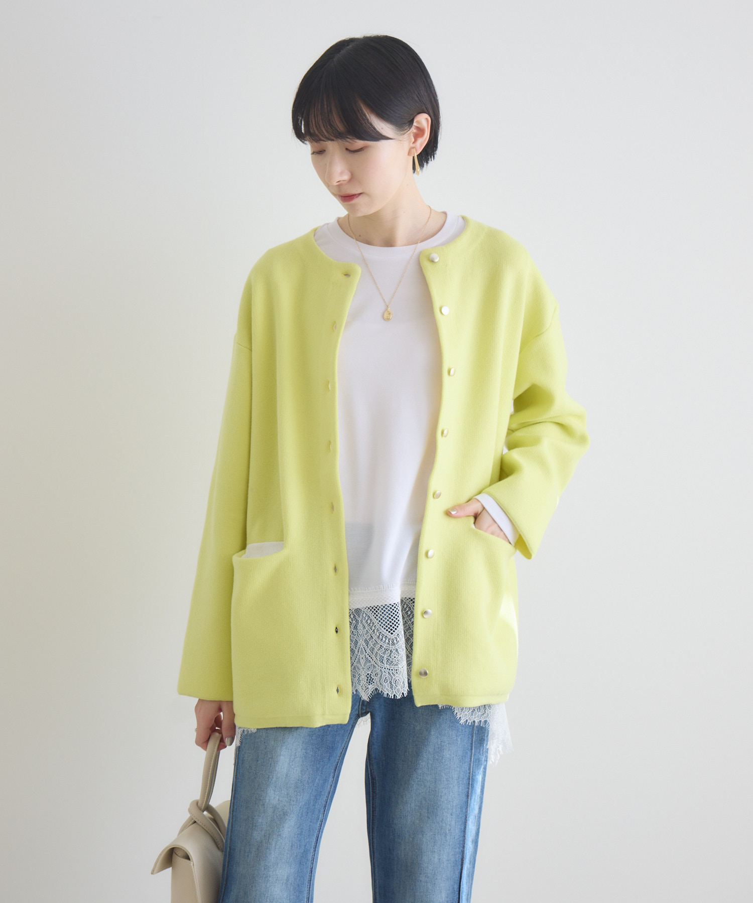 横浜☆元町☆FUKUZO ライトグリーン カーディガン☆サイズL 楽天市場】ジップカーディガン フクゾー fukuzo メンズ 元町 fukuzo