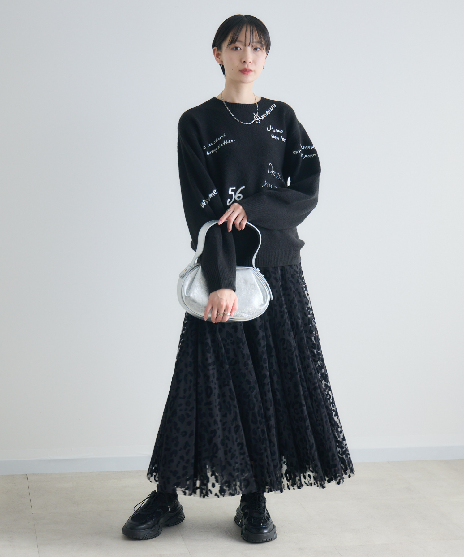 TRANOI. レオパードチュールスカート | IKG crossing