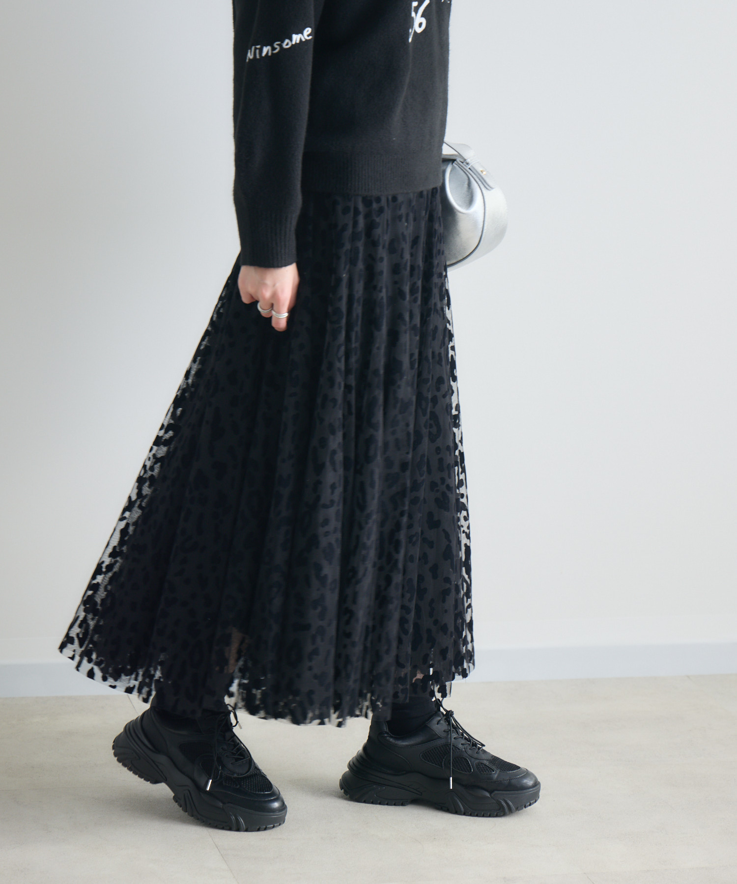 TRANOI. レオパードチュールスカート | IKG crossing