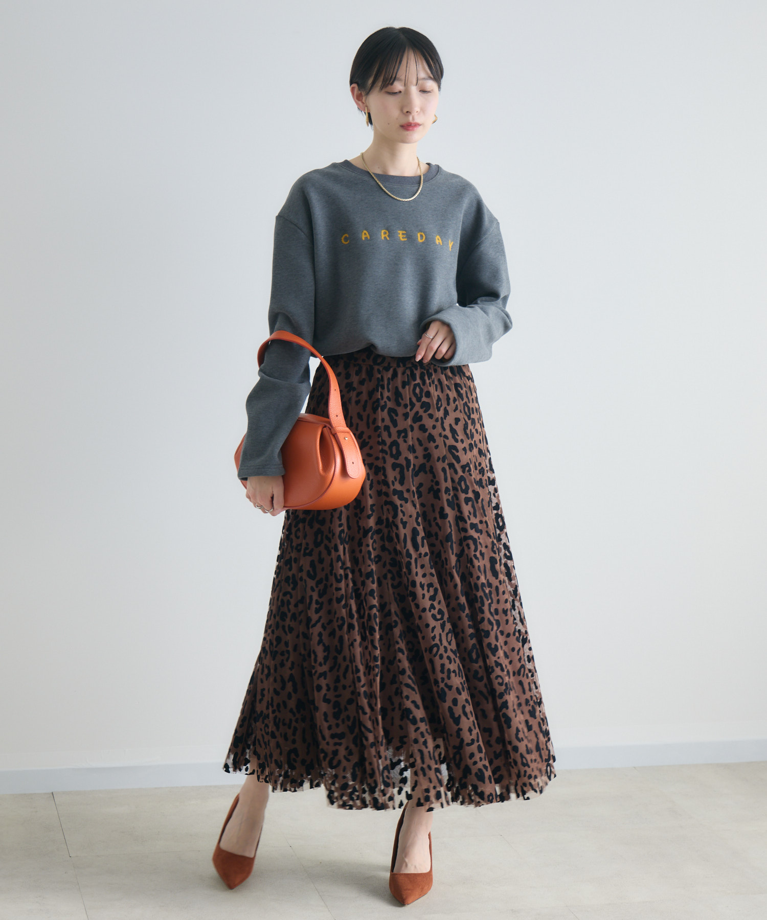 TRANOI. レオパードチュールスカート | IKG crossing