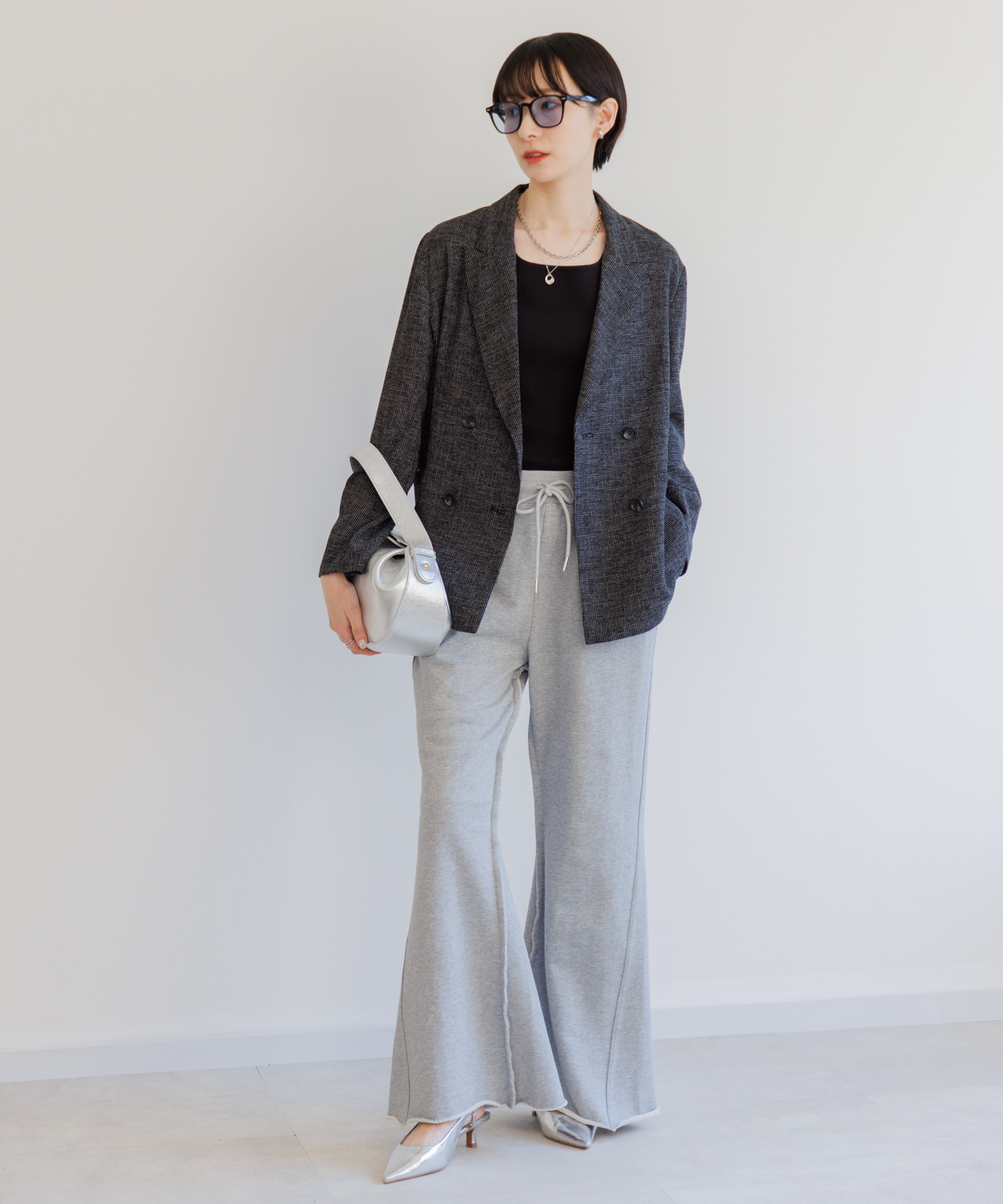 Dignite Collier WEB限定シアーツイードジャケット | IKG crossing