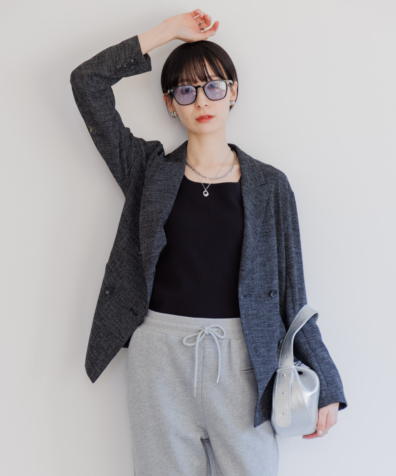 Dignite Collier WEB限定シアーツイードジャケット | IKG crossing