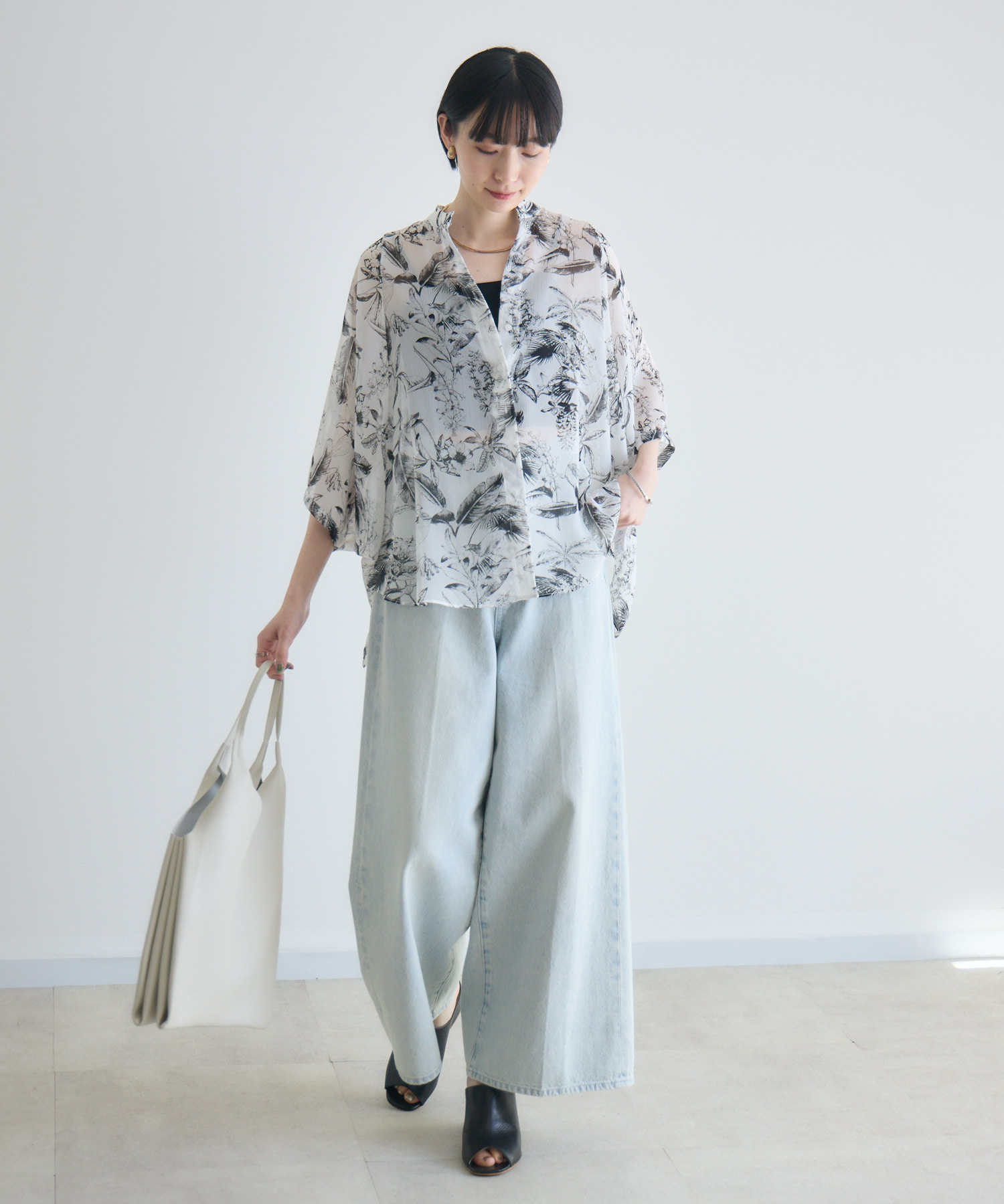 Dignite Collier デニムワイドパンツ | IKG crossing