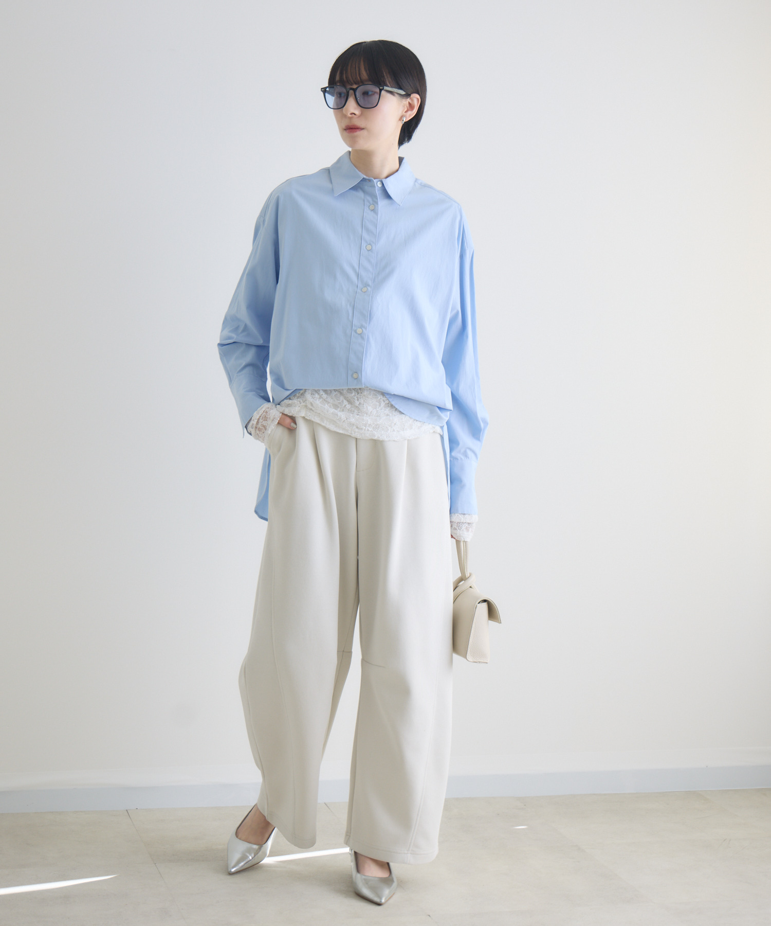 スエットカーブスラックスパンツ | IKG crossing