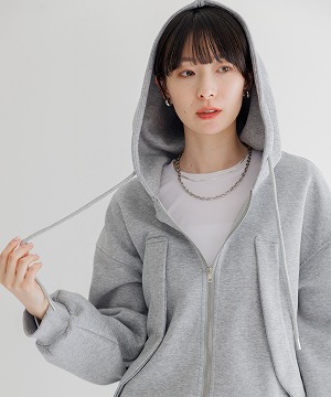 フロントウエーブ切替パーカー | IKG crossing