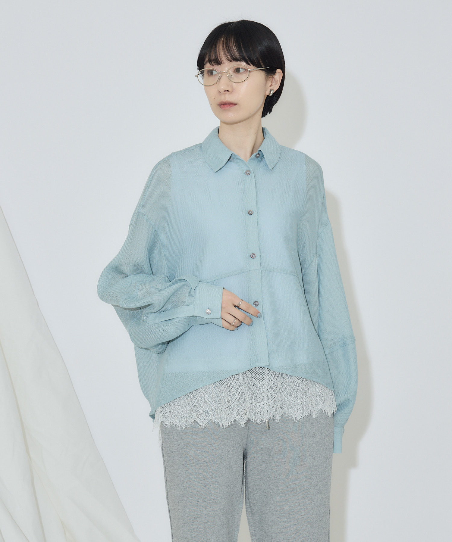 WEB限定 ROSIEE 裾レーストップス | IKG crossing WEB限定 ROSIEE 裾レーストップス | IKG crossing