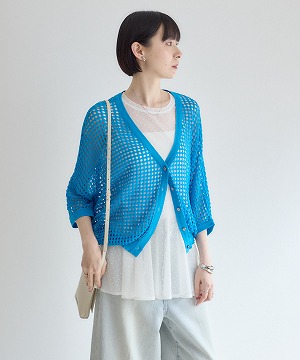 パーバーズ　大人気即完売　カーディガン PERVERZE/パーバーズ】20SS Crash wide knit cardigan【買取入荷情報