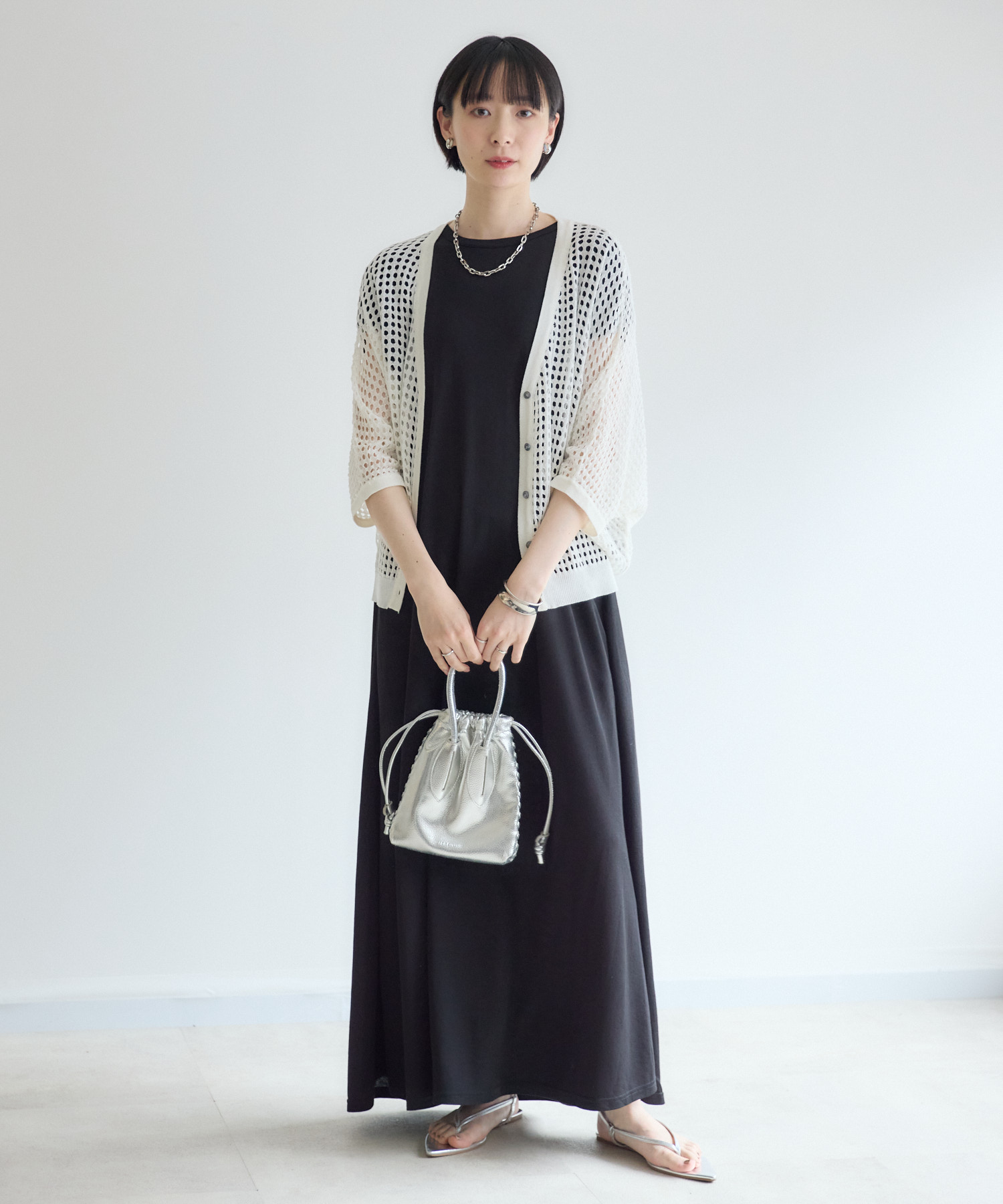 ISSEY MIYAKE FETE ドルマンメッシュ長袖カーディガン メンズ／トップス／カーディガン – isseymiyake.com