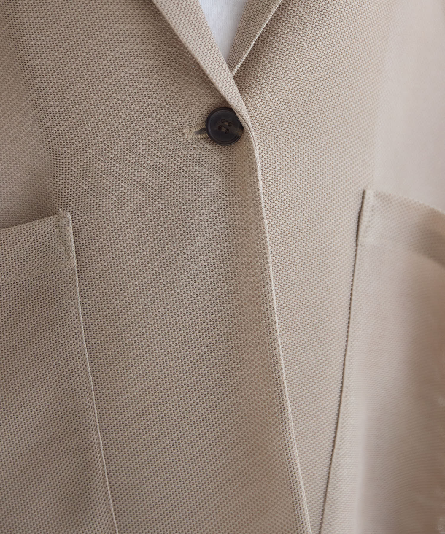 Dignite collier メッシュ半袖ジャケット | IKG crossing