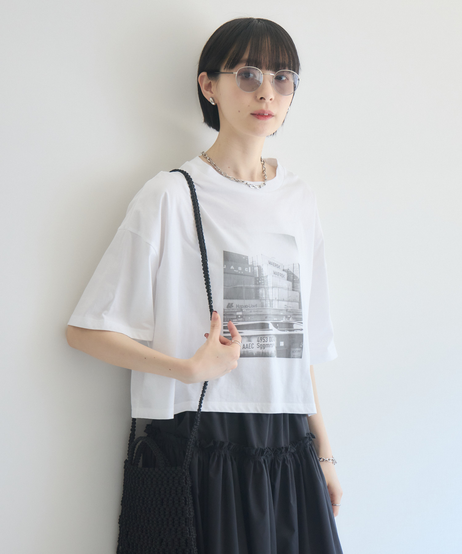 Dignite Collier フォトプリントTシャツ | IKG crossing
