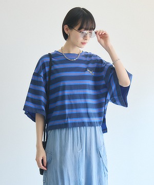TRANOI. ワイドボーダーTシャツ | IKG crossing
