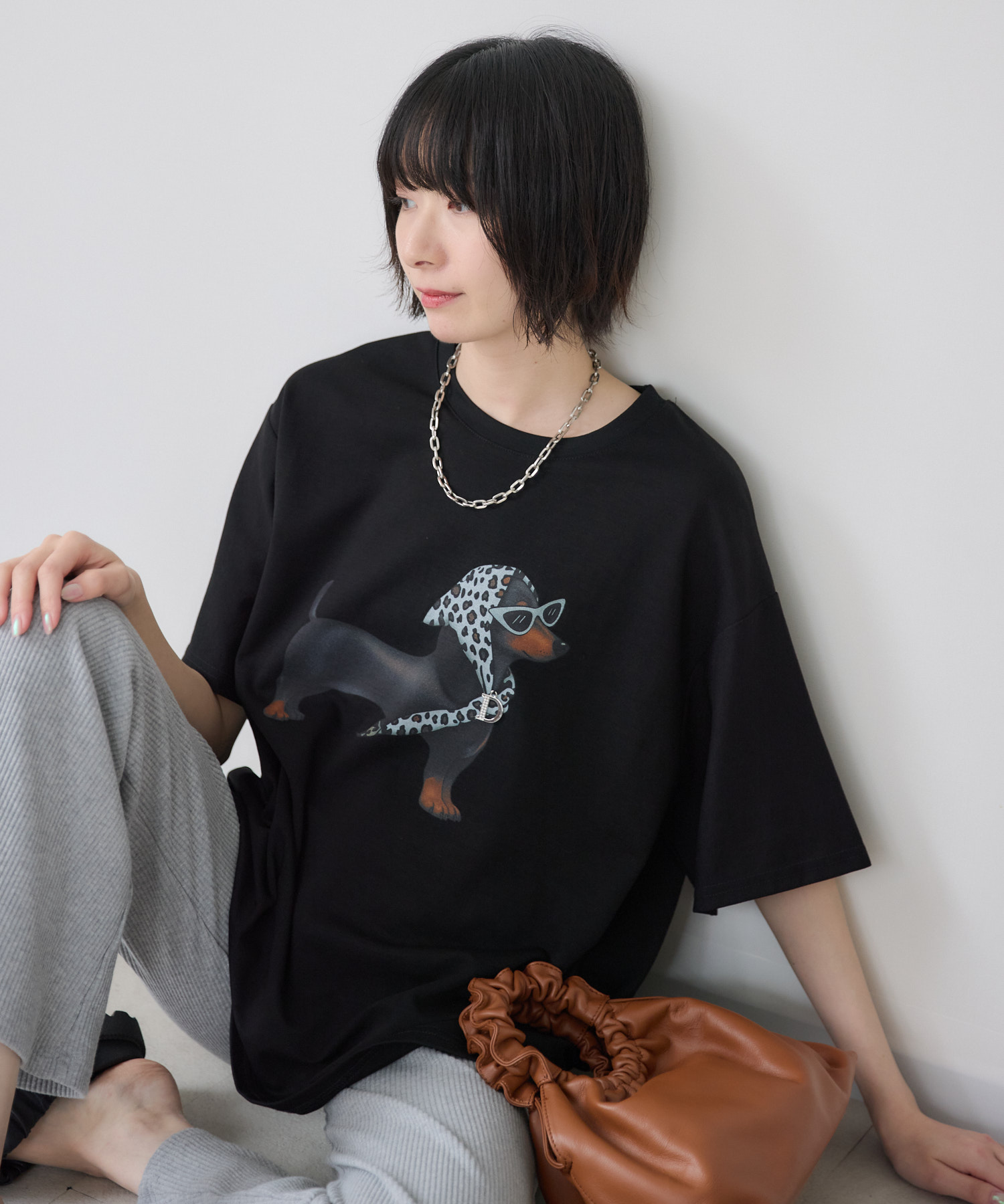 ドッグ柄Tシャツ | IKG crossing