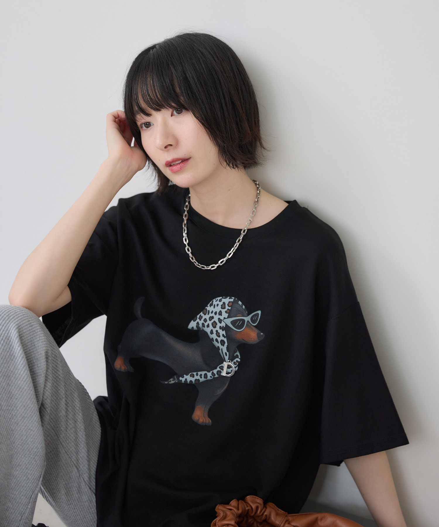 ドッグ柄Tシャツ | IKG crossing