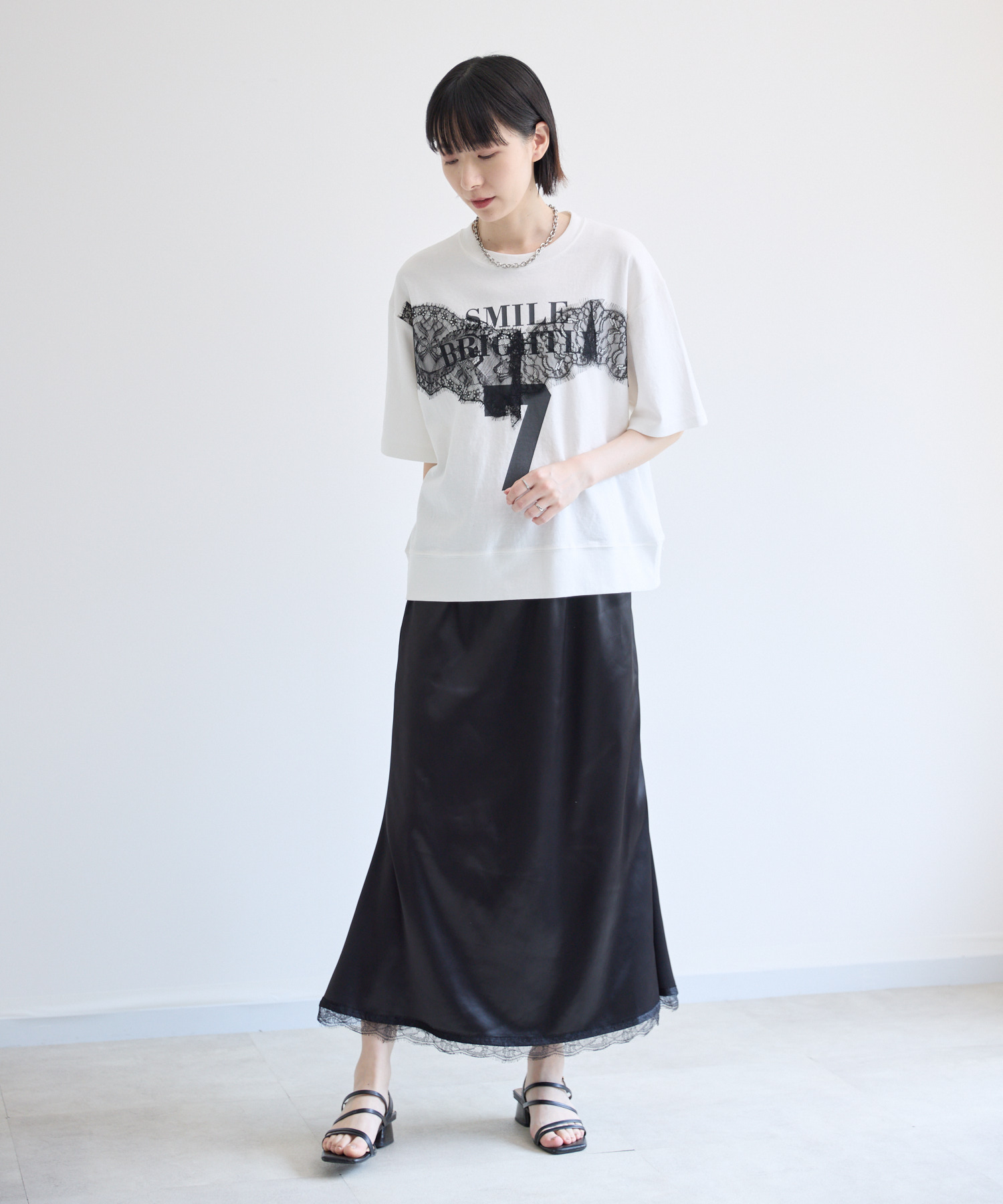 残りわずか】TRANOI. SEVENレースTシャツ | IKG crossing