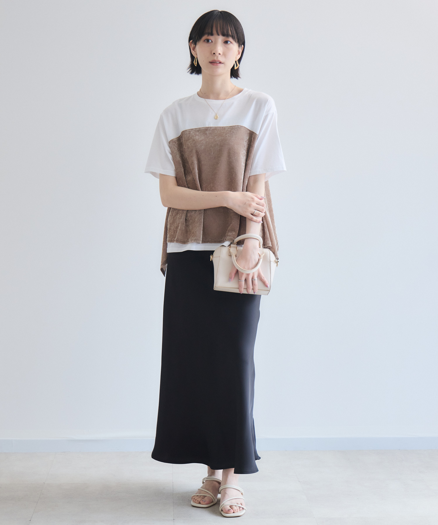 ベロアキャミソールTシャツ | IKG crossing