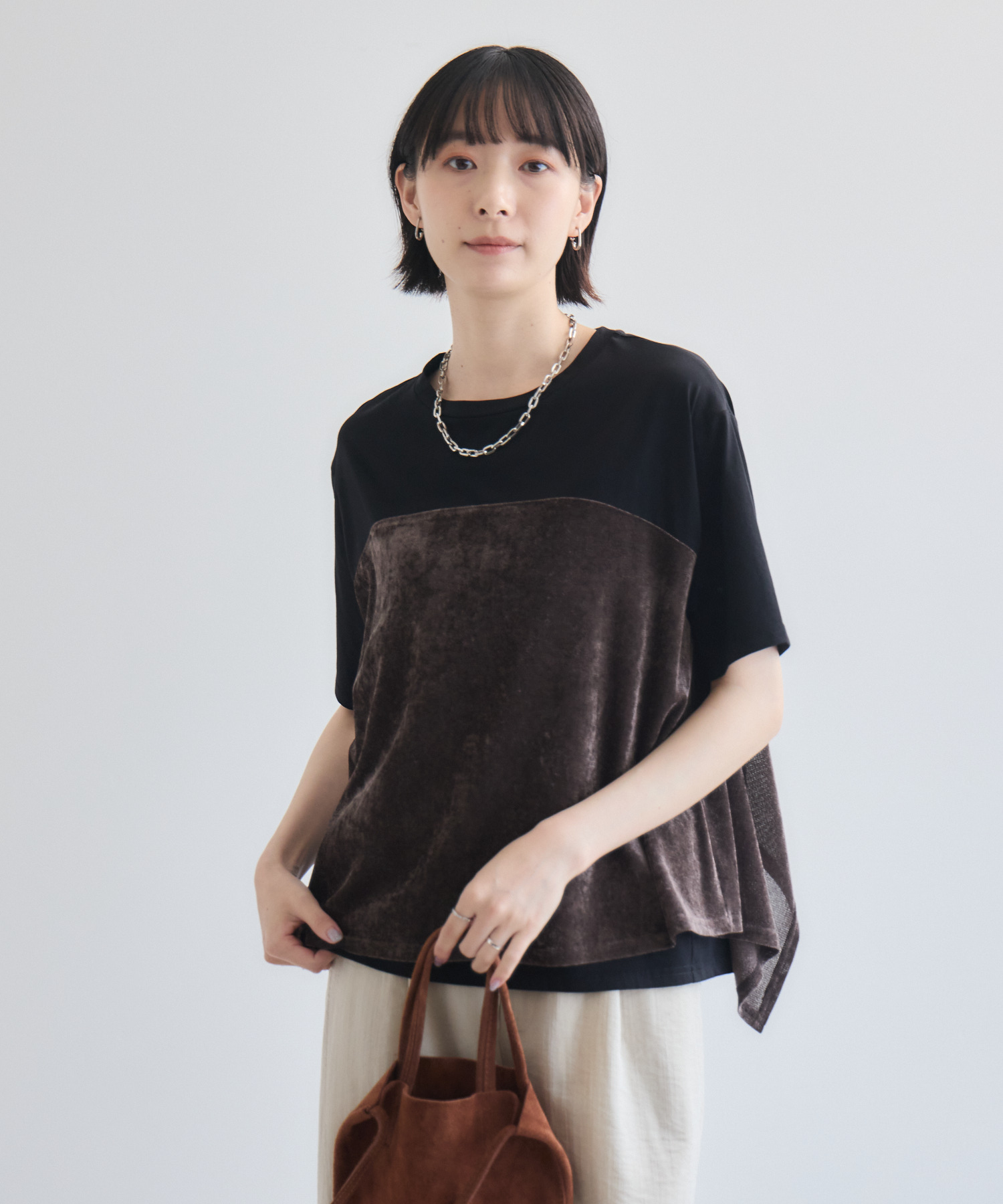 ベロアキャミソールTシャツ | IKG crossing