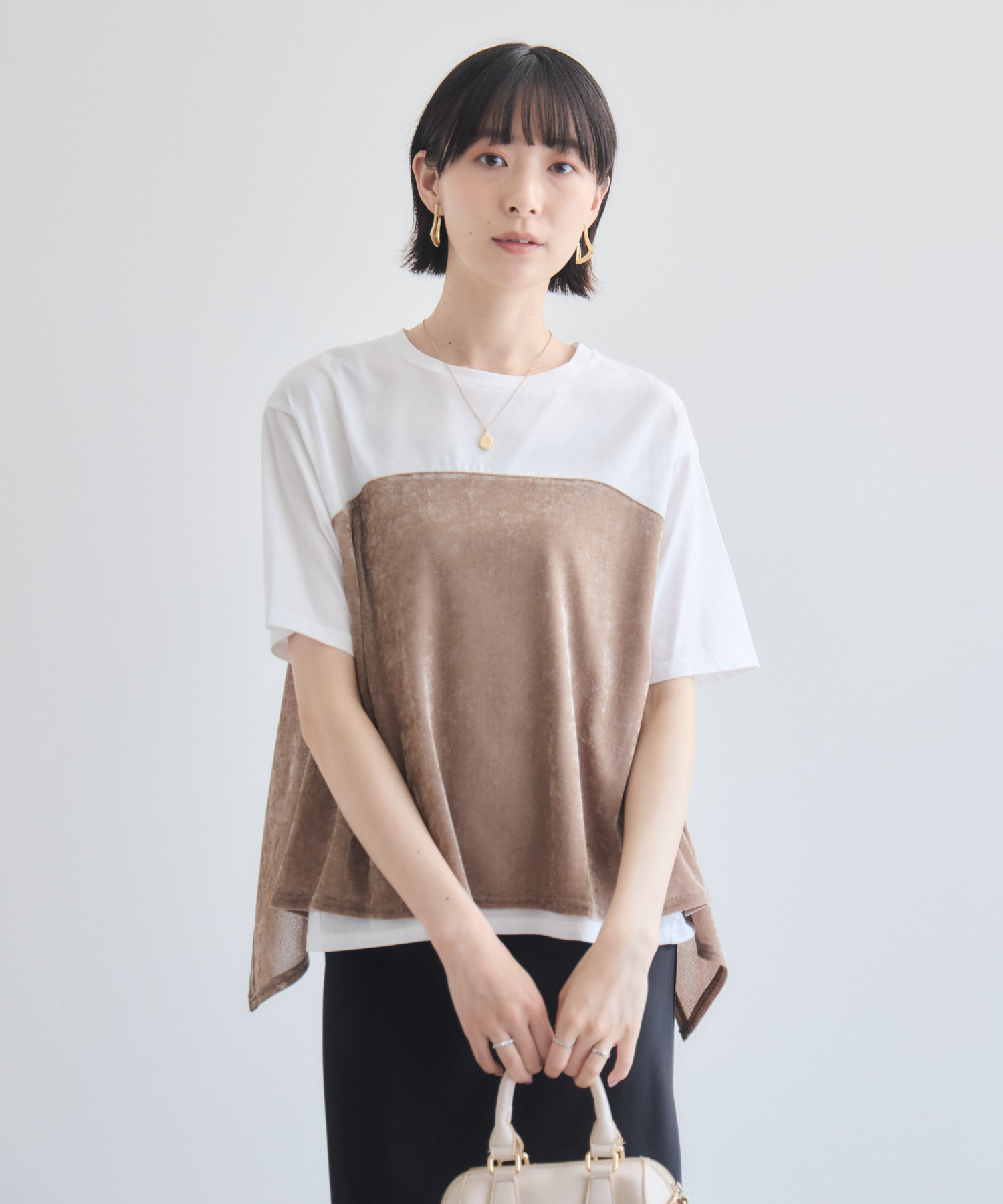 ベロアキャミソールTシャツ | IKG crossing