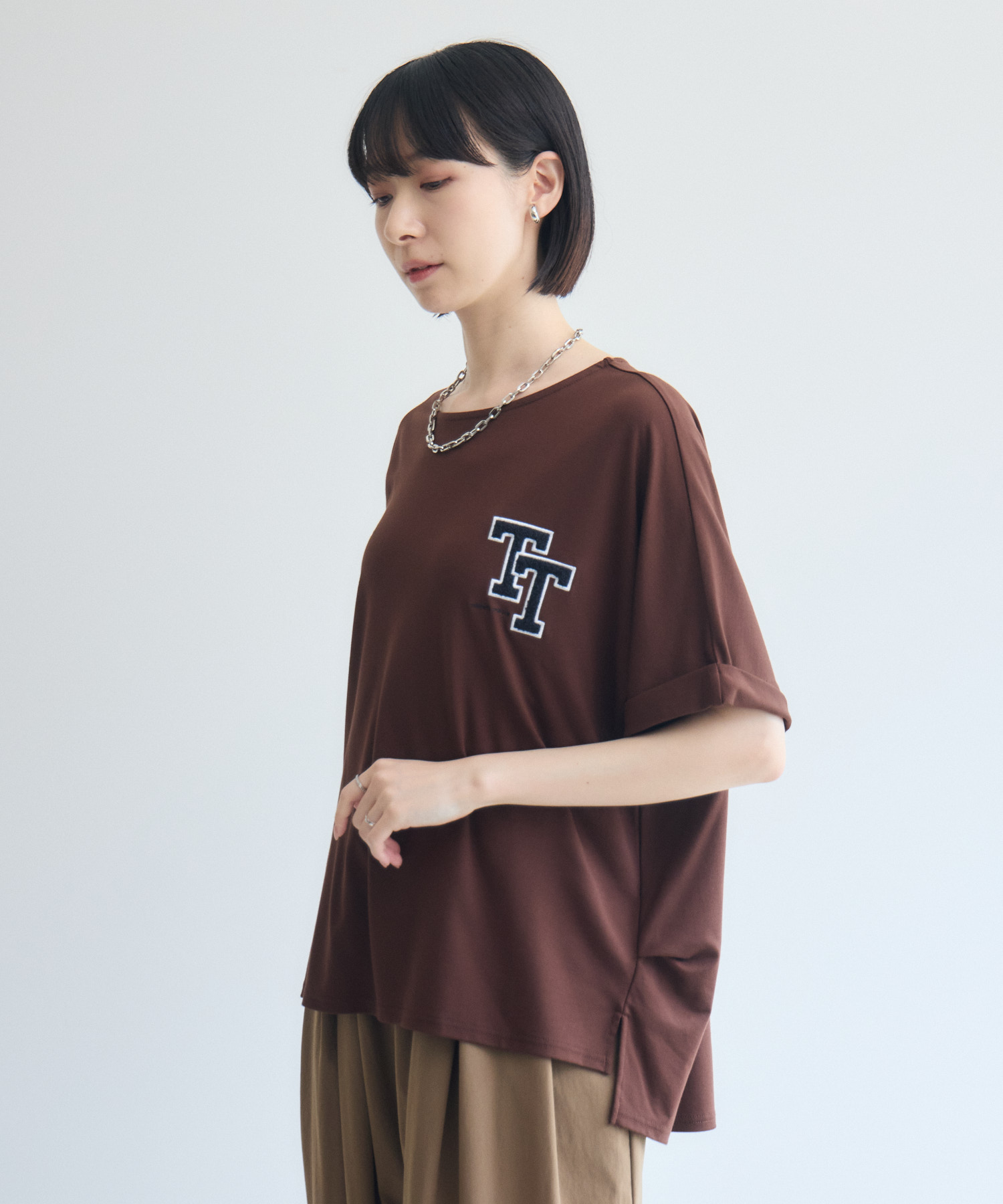 33℃ 接触冷感 ドロップTTロゴTシャツ | IKG crossing