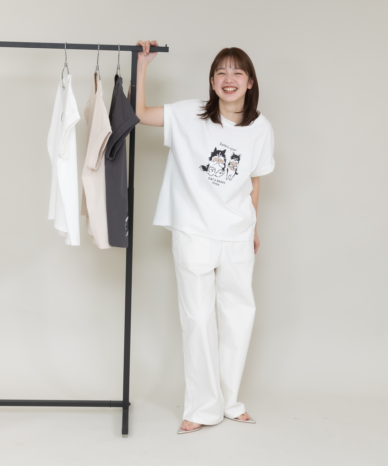 CAT&BAKES 9456〉コラボ Bakeryパンツ / meeny miny | IKG crossing