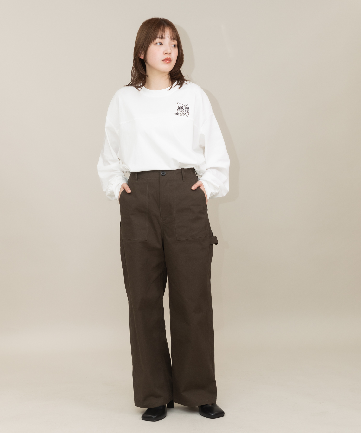 CAT&BAKES 9456〉コラボ Bakeryパンツ / meeny miny | IKG crossing