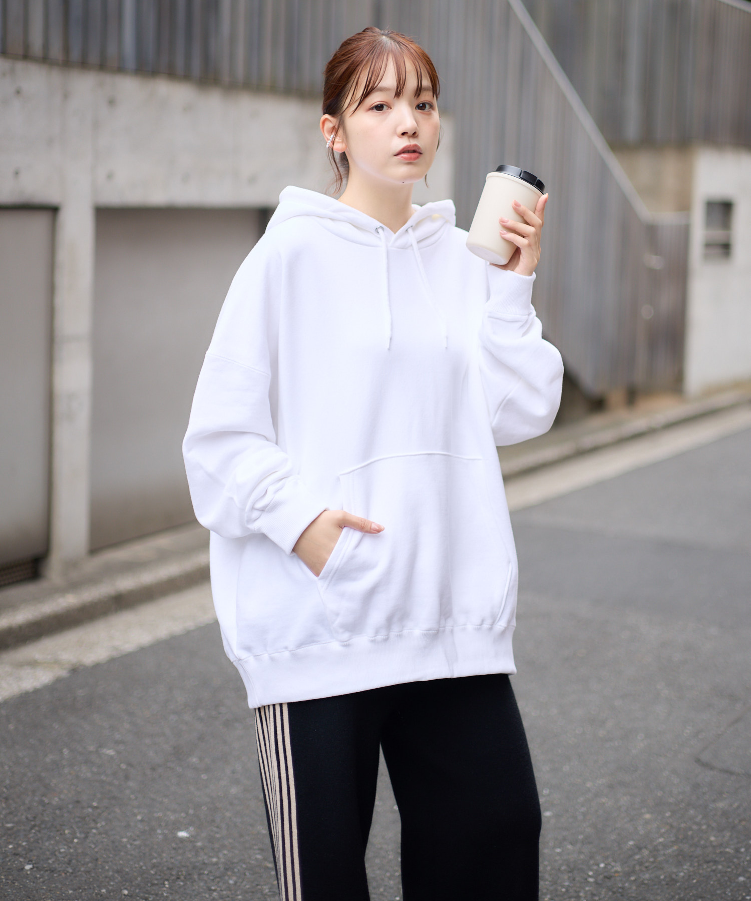 道が見えない時は” バックプリントパーカー / meeny miny | IKG crossing