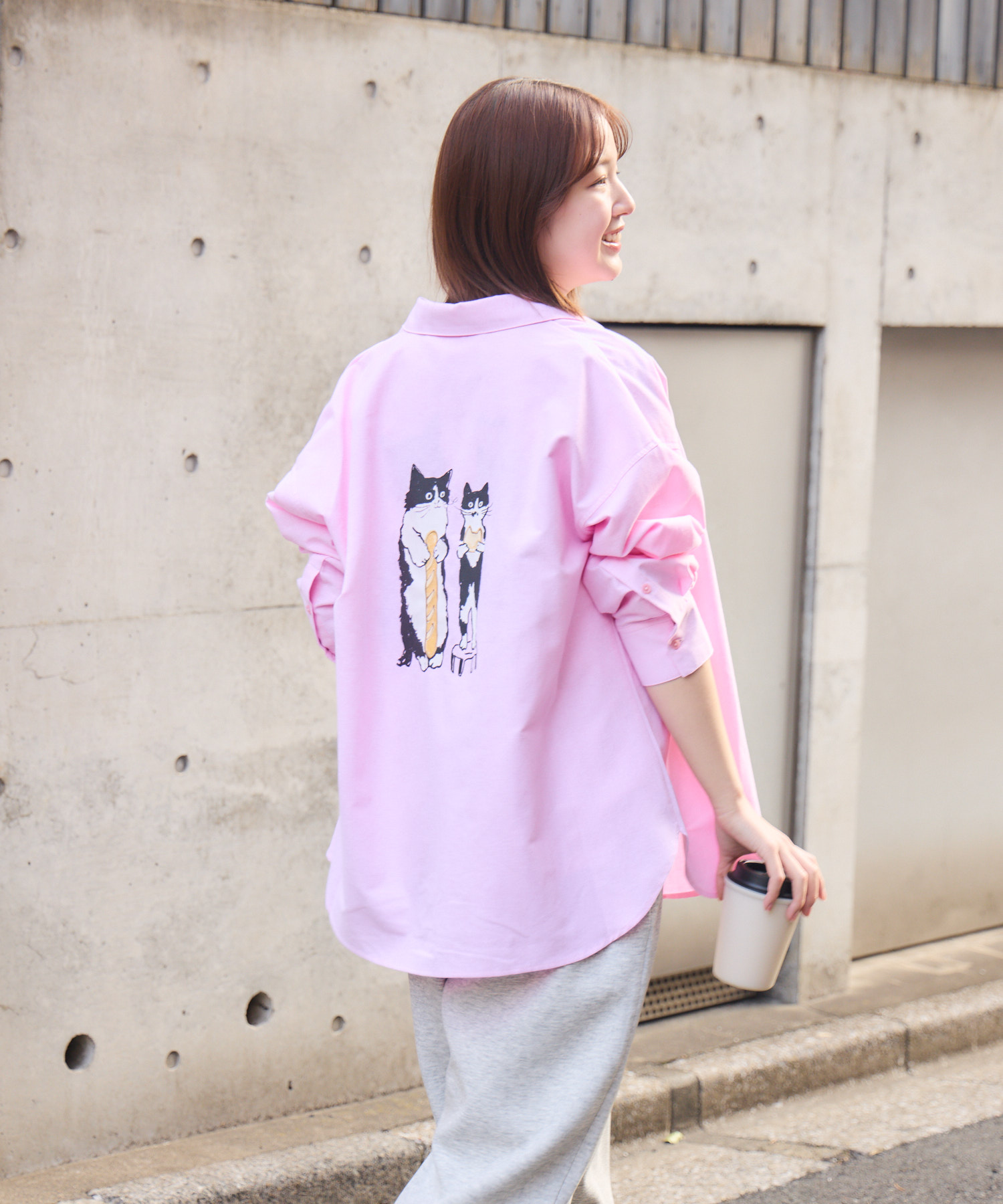 CAT & BAKES 9456『フランスパン』シャツ / meeny miny | IKG crossing