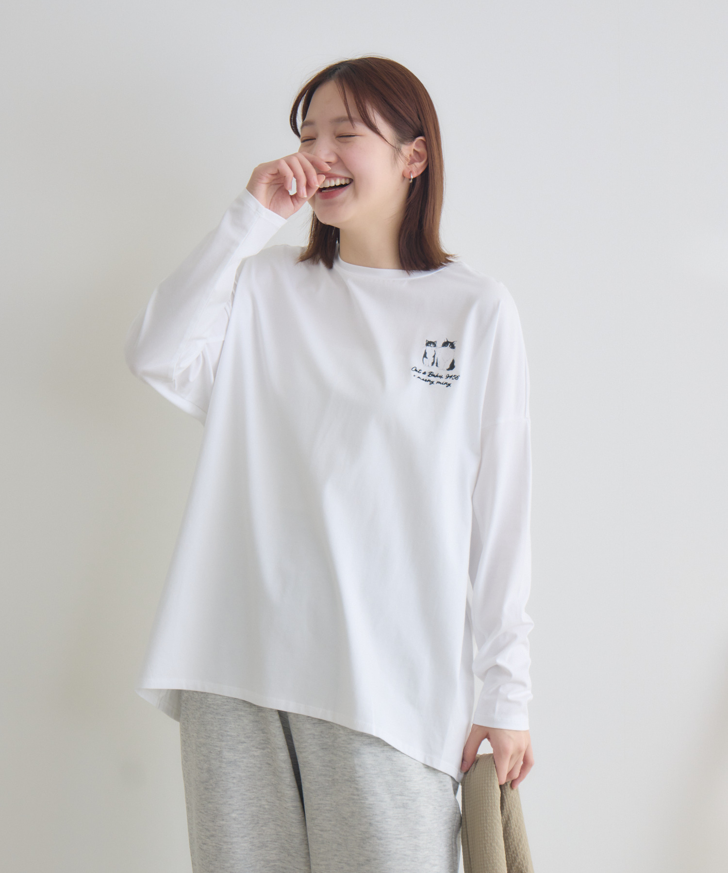 CAT & BAKES 9456『ドキッ 』ロンT / meeny miny | IKG crossing
