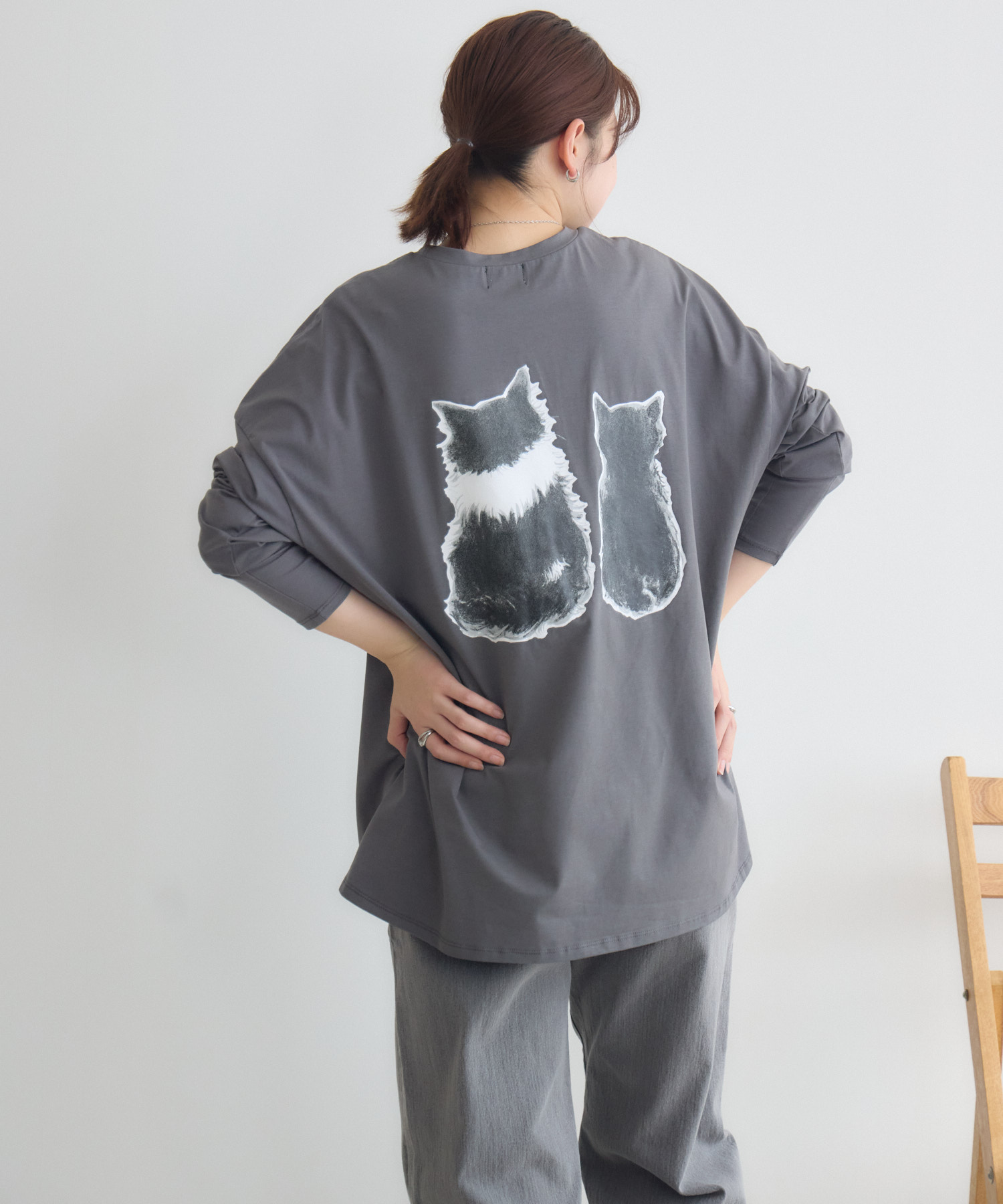 CAT & BAKES 9456『ドキッ 』ロンT / meeny miny | IKG crossing