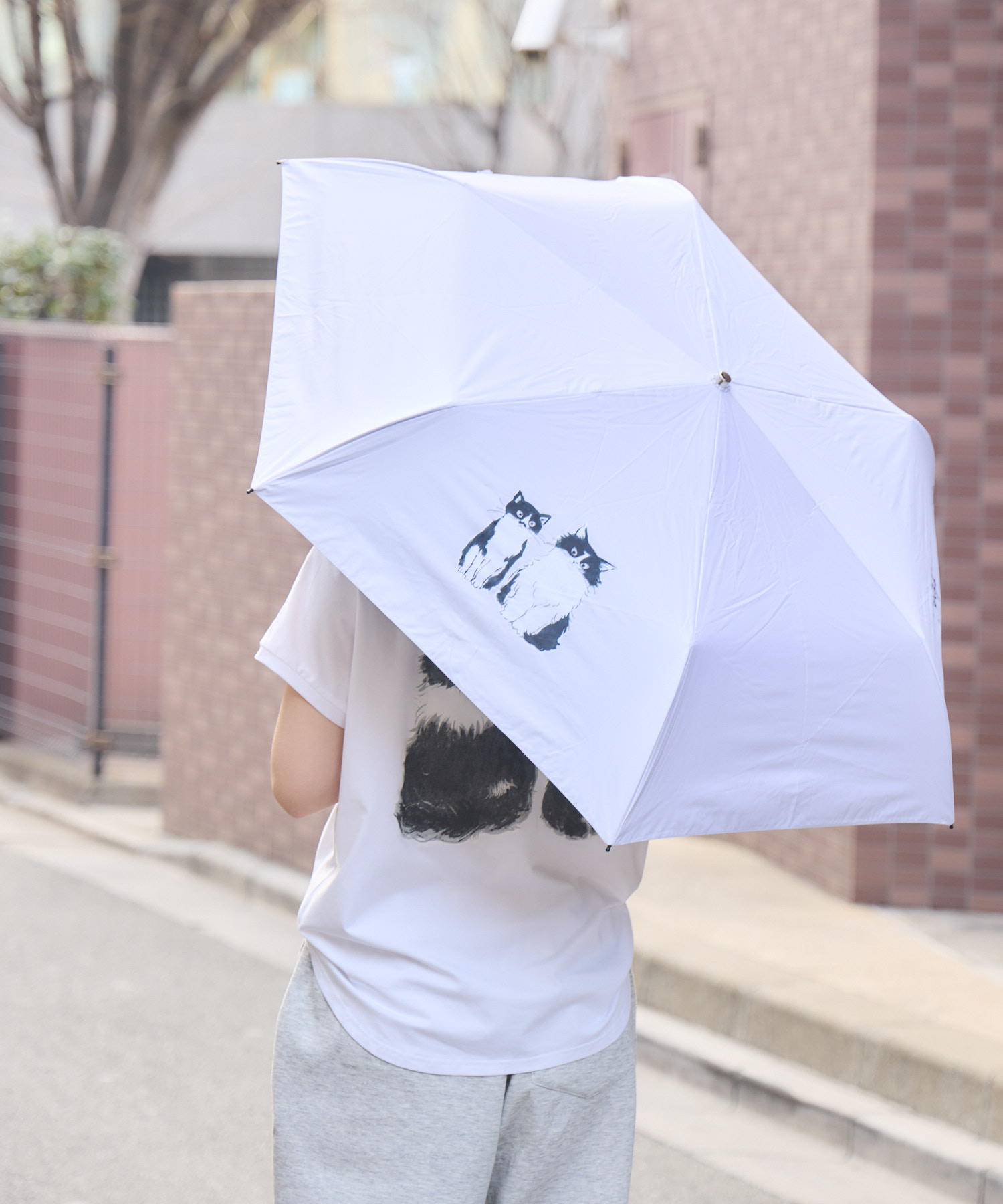 予約】CAT & BAKES 9456『ドキッ』傘 / meeny miny | IKG crossing