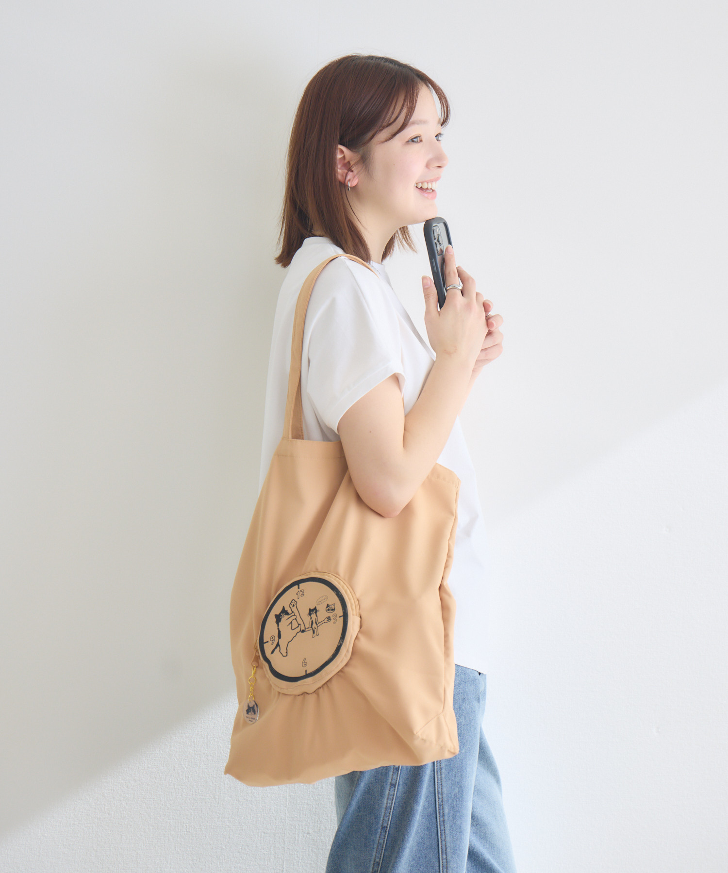 CAT & BAKES 9456『3時のおやつ』エコバッグ / meeny miny | IKG crossing