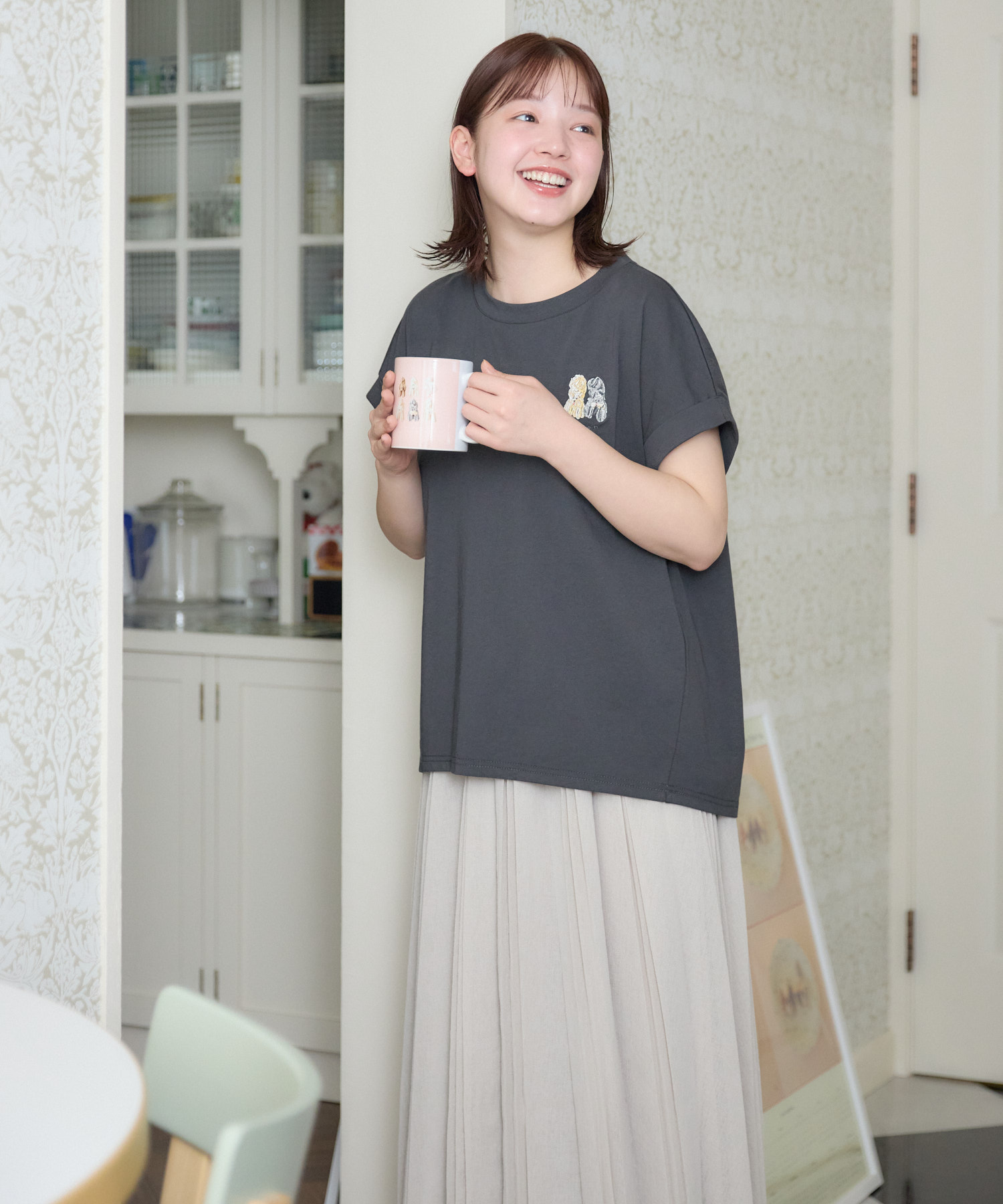 メゾンテリア】ふわふわメレンゲワンちゃんTシャツ | IKG crossing
