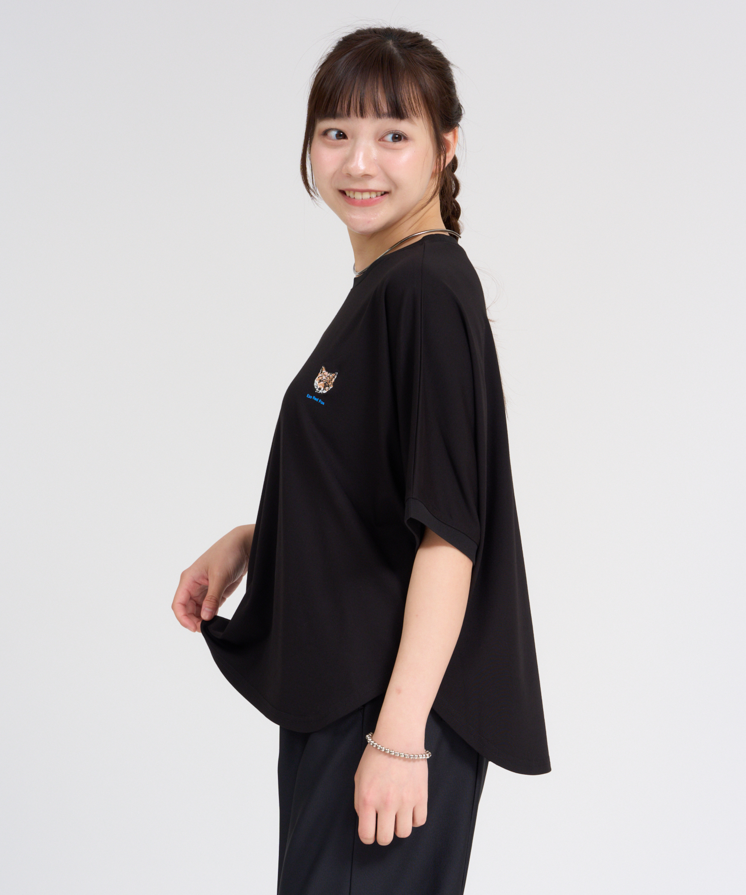 旭山動物園応援商品】キタキツネフェイスTシャツ / meeny miny | IKG