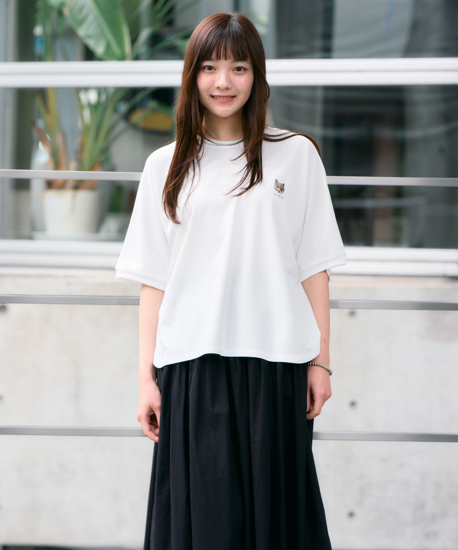 旭山動物園応援商品】キタキツネフェイスTシャツ / meeny miny | IKG
