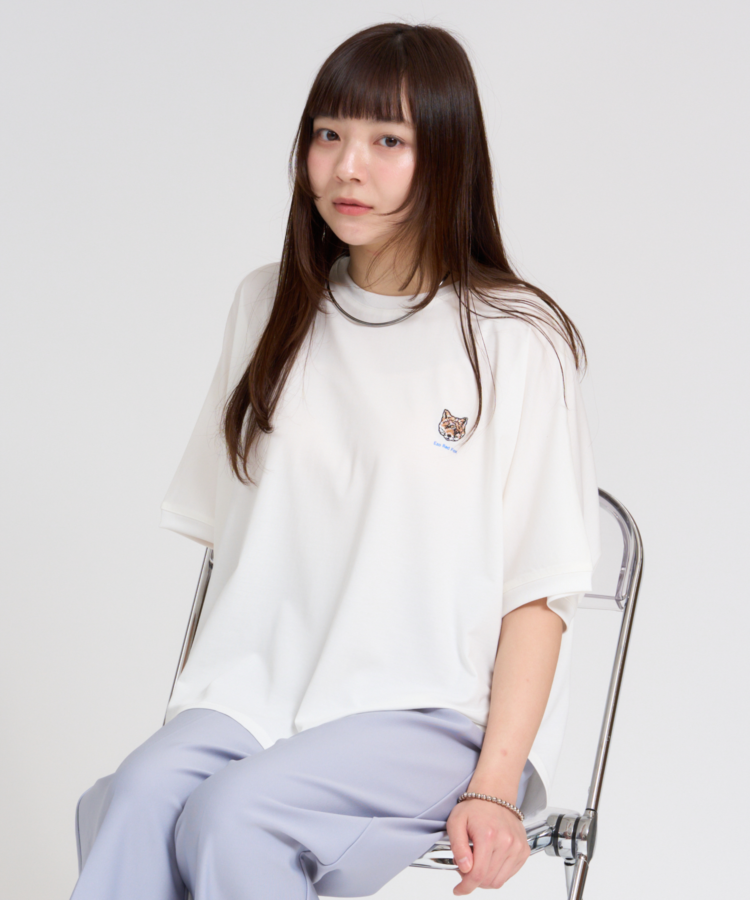 旭山動物園応援商品】キタキツネフェイスTシャツ / meeny miny | IKG